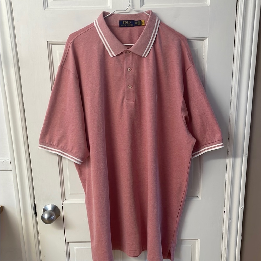 Polo by Ralph Lauren Custom Slim Fit Stretch Mesh Polo Shirt men’s size 2XL tall